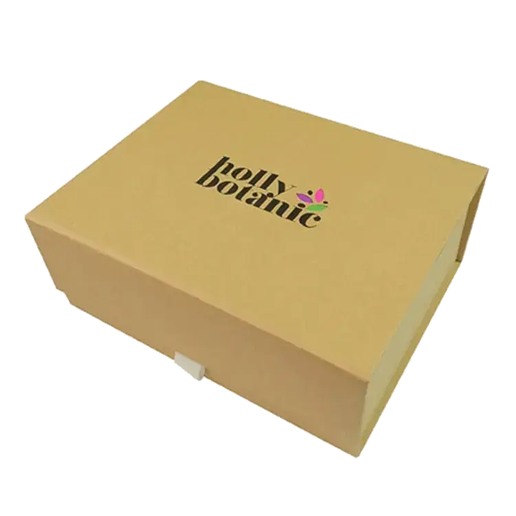 Holly Botanic Magnetic-Close, Cardboard Gift Box for natural custom gift set