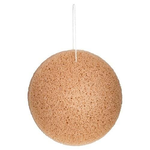 Konjac Facial Sponge | Calming Chamomile & Pink Clay | Front