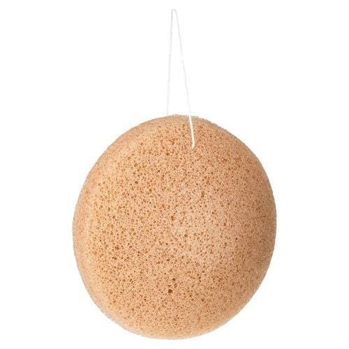 Konjac Facial Sponge | Calming Chamomile & Pink Clay | Side
