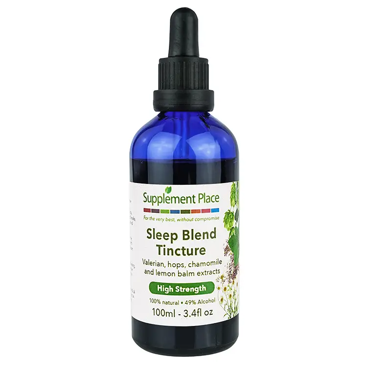 sleep blend tincture 100ml bottle