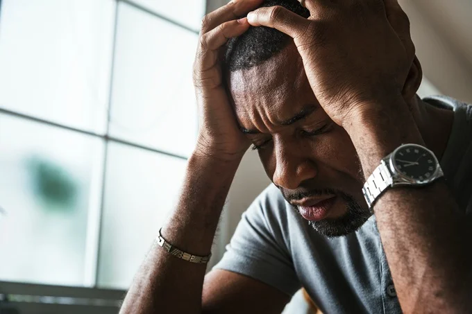 Stress can lead to weight gain.