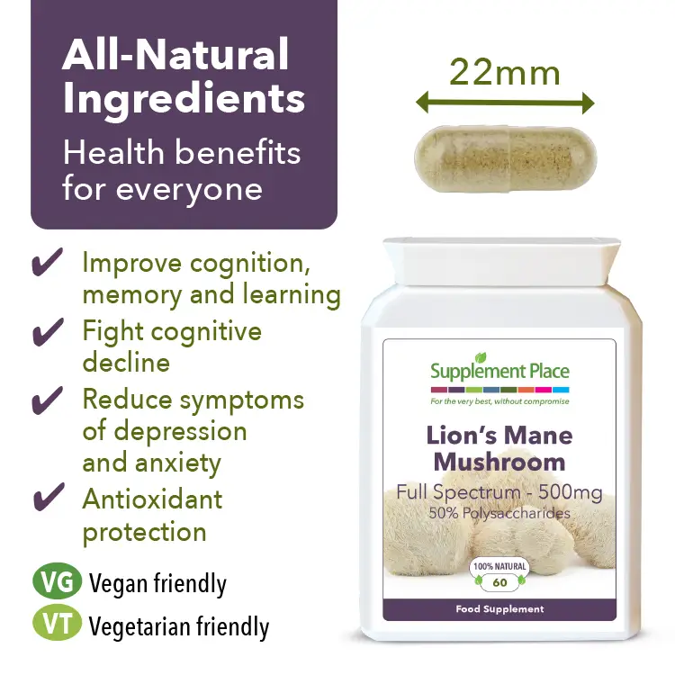 Lion's mane mushroom additional information and benefits