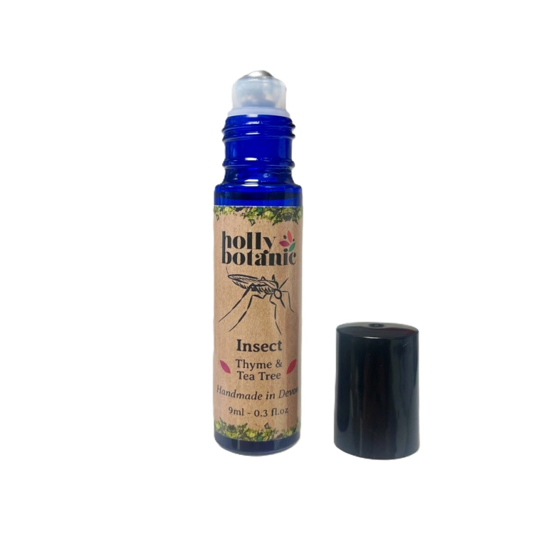 Natural insect repellent oil roll-on pulse point 9ml lid off