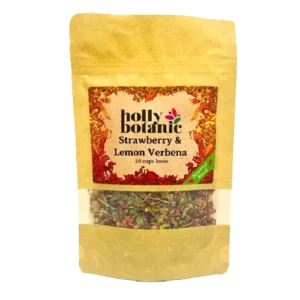 Strawberry and Lemon Verbena 20 cups loose
