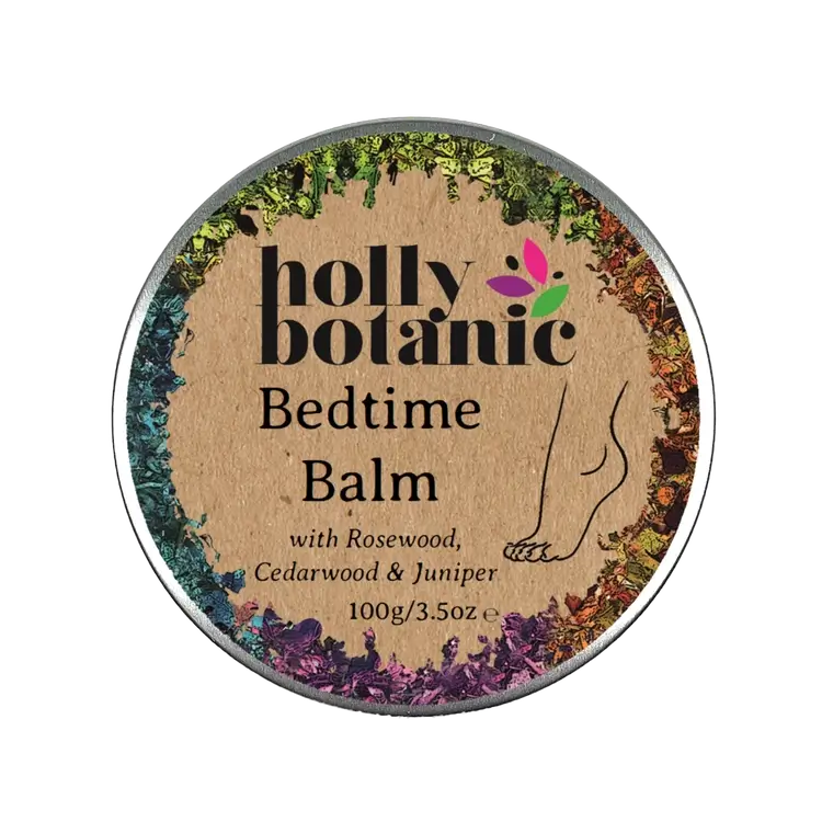Bedtime balm with rosewood, cedarwood and juniper
